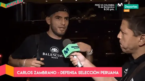 Zambrano fue subcampeón con Perú en la Copa América del 2019.