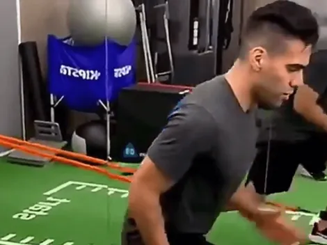 Video: Falcao entrena con todo para regresar a las canchas con el Galatasaray