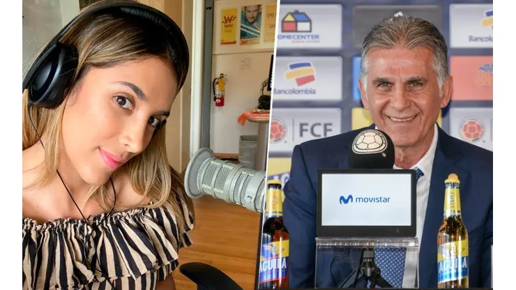 Daniela Ospina hace una fuerte crítica a Carlos Queiroz por sus palabras