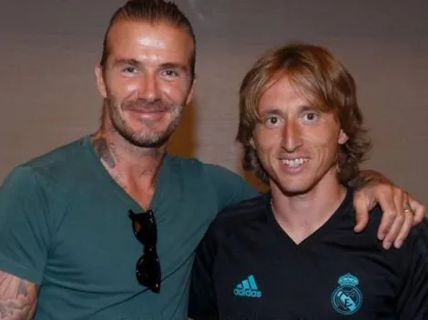 Beckham tienta a Modric con la MLS y preocupa al Real Madrid