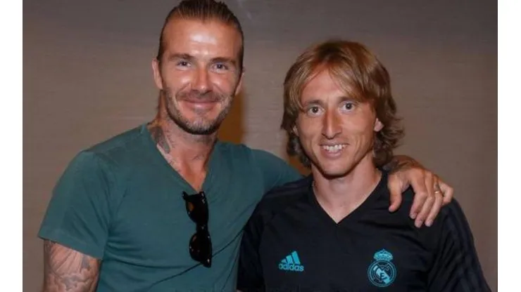 Beckham tienta a Modric con la MLS y preocupa al Real Madrid