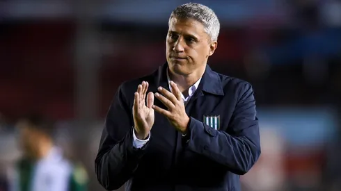 Hernán Crespo durante su etapa en Banfield.