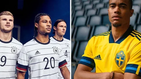 Las nuevas indumentarias que tendrás las selecciones de Alemania y Suecia.
