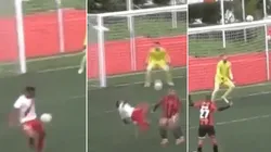 Un colombiano marcó el gol del año: la paró, chilena y al ángulo
