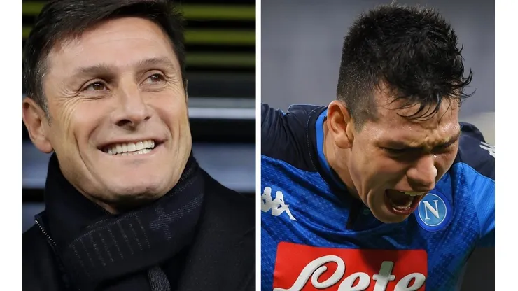 ¡Tiene banca! Zanetti habló maravillas de Lozano