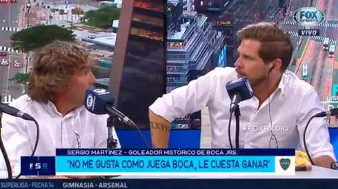 Sergio Daniel Martínez, exgoleador de Boca.