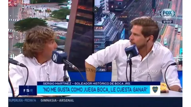 Sergio Daniel Martínez, exgoleador de Boca.