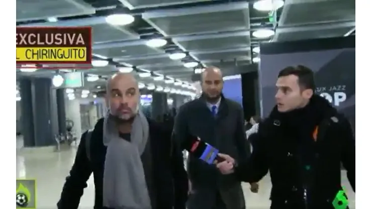 Le preguntaron por el VAR y la cara de Guardiola lo dijo todo