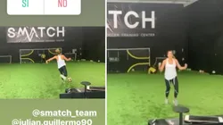 Daniel Ospina en sus últimas historias de Instagram.