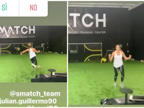 Video: el golazo que metió Daniela Ospina y compartió en Instagram, ¿a quién le aprendió?