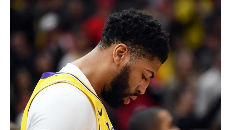 Malas noticias: Anthony Davis habló sobre su lesión del hombro y no fue muy alentador