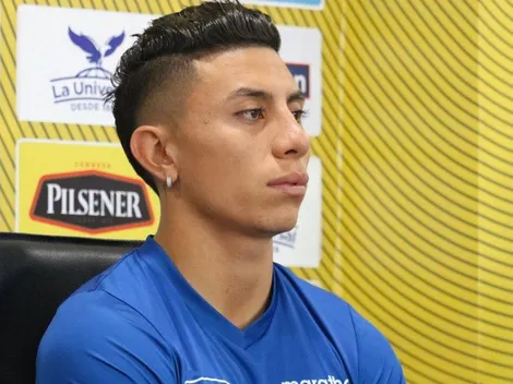 Joao Rojas, exultante por su regreso a la Selección Ecuador