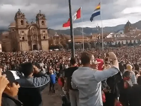 ¡Impresionantes imágenes! Hinchas de Cienciano coparon la plaza de Cuzco, tras conseguir el ascenso