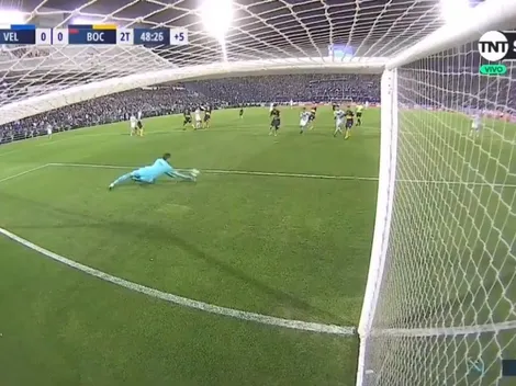 En la última, Andrada salvó a Boca con una atajada espectacular