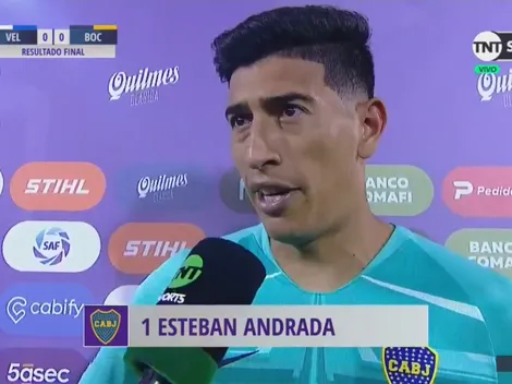 Andrada habló sobre su futuro y le trajo paz al corazón de los hinchas de Boca