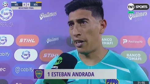 Andrada habló sobre su futuro y le trajo paz al corazón de los hinchas de Boca