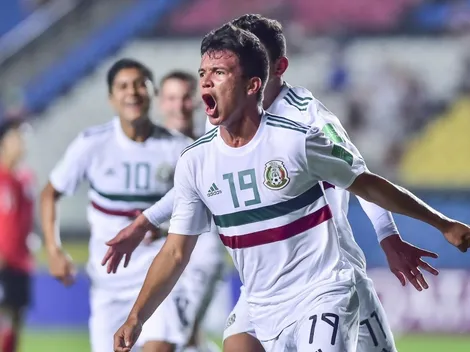 La Selección de México Sub-17 venció a Corea del Sur y avanzó a semifinales