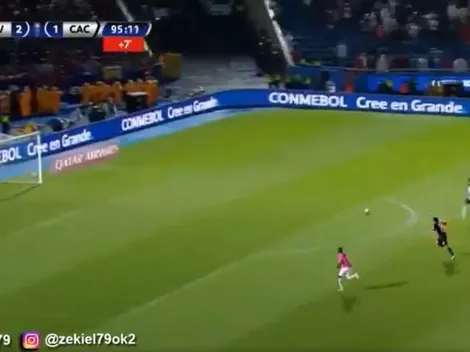 Video: hizo que el Pity Martínez meta el último gol en la final de la Copa Sudamericana 2019