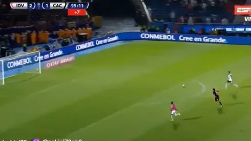 Video: hizo que el Pity Martínez meta el último gol en la final de la Copa Sudamericana 2019