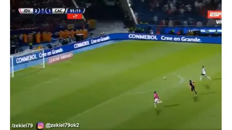 Video: hizo que el Pity Martínez meta el último gol en la final de la Copa Sudamericana 2019