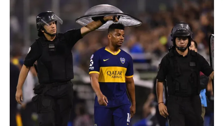 Frank Fabra, jugador de Boca Juniors en Argentina.