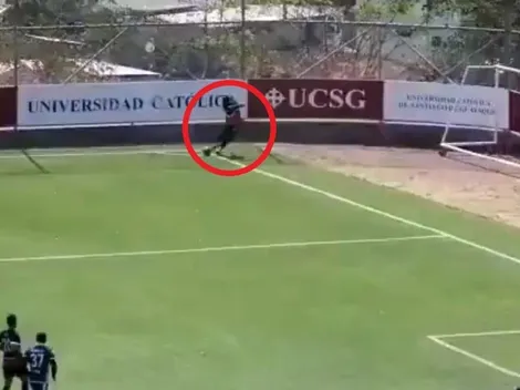 Video: Michael Arroyo sigue jugando y acaba de marcar un golazo olímpico