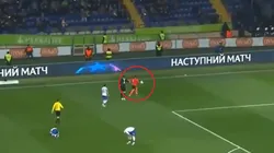 Un jugador del Shakhtar no soportó los cánticos racistas y le lanzó un pelotazo a los hinchas visitantes