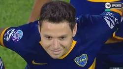 La sonrisa irónica de Mauro Zárate.