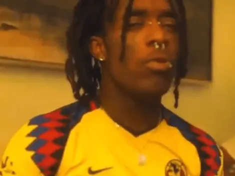 El reconocido rapero que hizo Freestyle con la playera del América