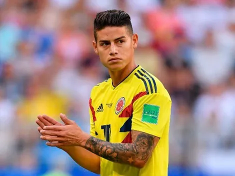 James Rodríguez parece una estrella de rock en su último posteo de Instagram