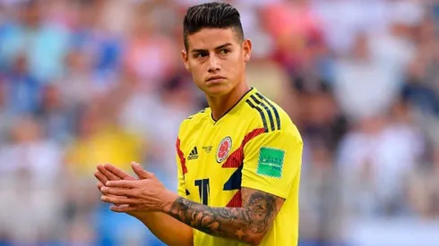 James volverá a jugar con Colombia.