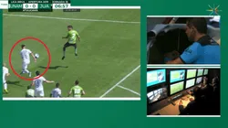 El penalazo que el árbitro decidió no darle a Juárez.