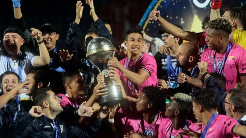 La celebración de todo Independiente del Valle.