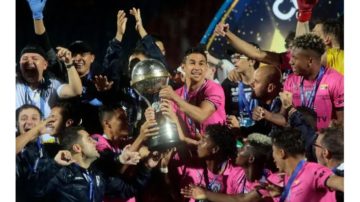 La celebración de todo Independiente del Valle.