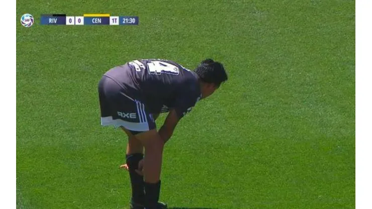 Enzo Pérez sintió una molestia muscular y los hinchas de River reaccionaron aterrados