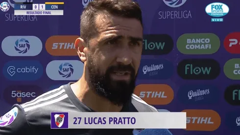 Pratto se fue re caliente con el planteo de Central: "Clavaron línea de 7"