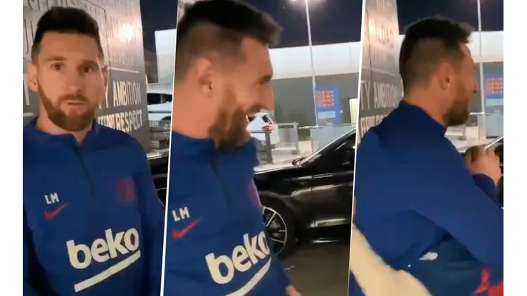 Ni en tus sueños: se encontraron a Messi y se pusieron a hablar de la vida
