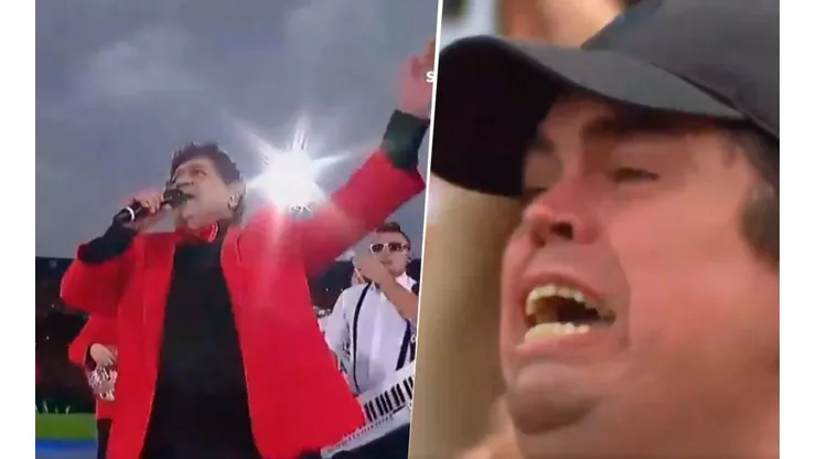 Este hombre somos todos: hincha de Colón se quebró al escuchar a Los Palmeras