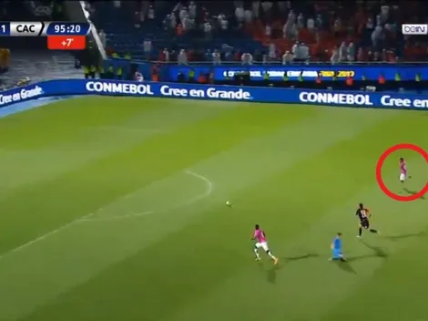 Y va el tercero: Dájome quedó solo con el arco libre y selló el título de Independiente del Valle