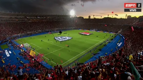 El estadio de Cerro Porteño, invadido por hinchas de Colón.