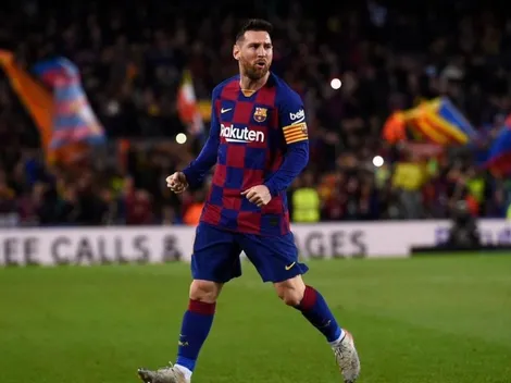 No diga Barcelona, diga Messi: dos goles de tiro libre y hat-trick para ser líder