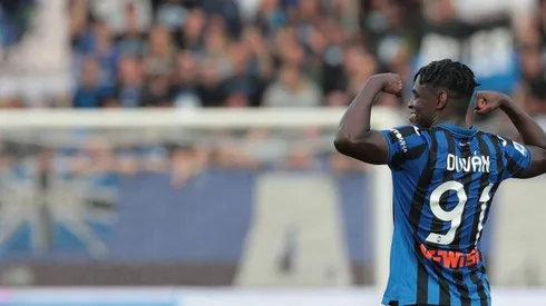 Duván Zapata, delantero colombiano del Atalanta de Italia.