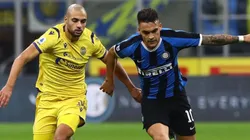 El Inter le ganó 2 a 1 al Hellas Verona y es el nuevo puntero de la Serie A