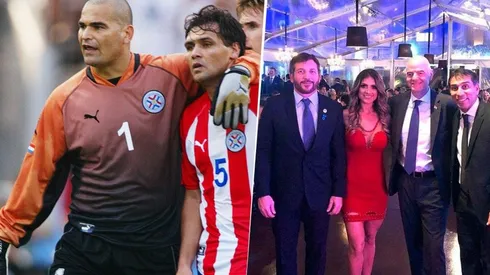 Chilavert vio una foto de Pipino Cuevas y lo mandó al frente: "Cuando estás conmigo decís..."