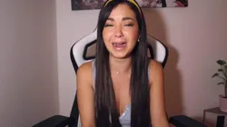 Foto de Caeli en pleno video.