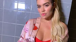 Karol G subió foto con una transparencia que le deja ver todo y encendió Instagram