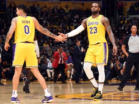 Kyle Kuzma reveló lo más incómodo de jugar con LeBron James