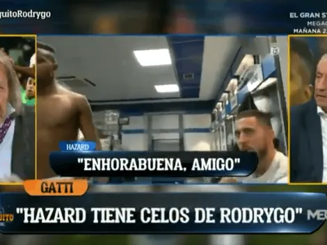 Gatti aseguró que Hazard le tiene celos a Rodrygo