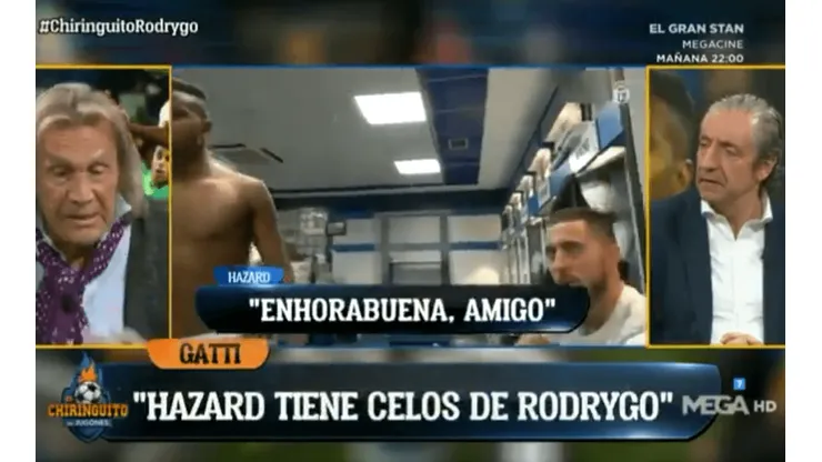 Gatti aseguró que Hazard le tiene celos a Rodrygo