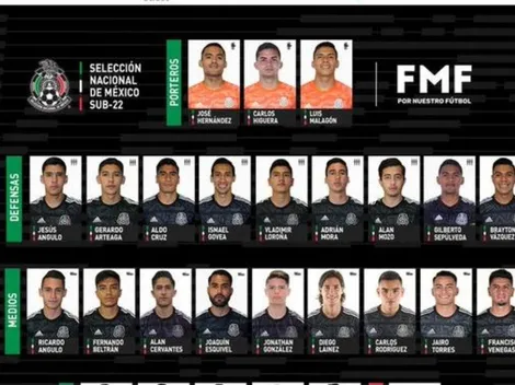 Lainez es la gran novedad de la convocatoria de México Sub 22